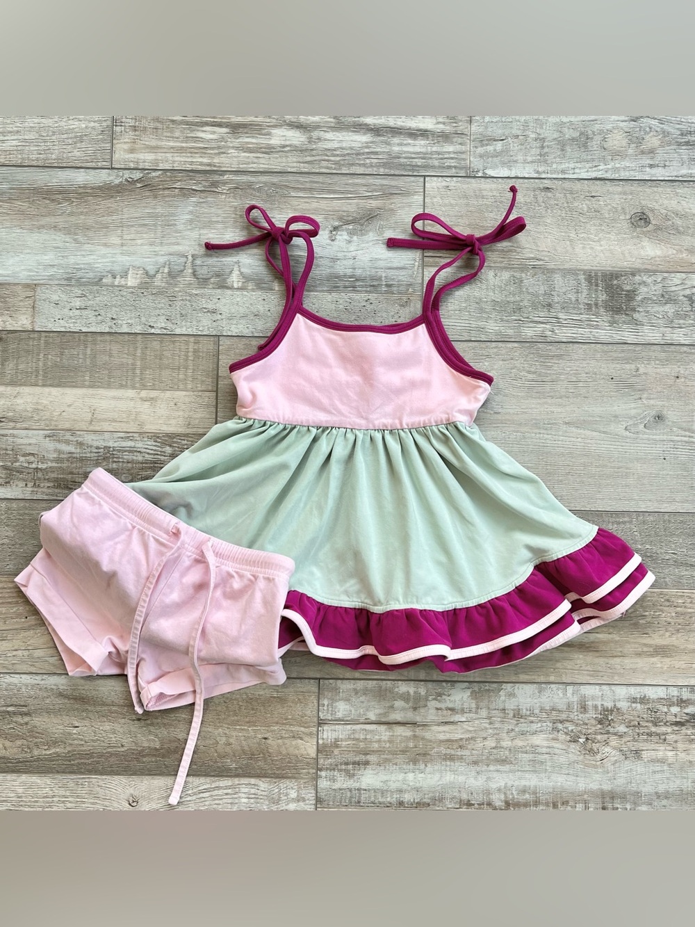 Jane + Jo Girls Mermaid Jewel House Tunic Set Size 5
